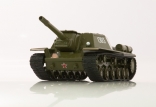 СУ-152 - тяжелая советская самоходно-артиллерийская установка - №17 с журналом 1:43