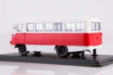 КАГ-3 автобус - красный/белый 1:43