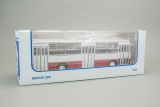 Ikarus-260 автобус городской - белый/вишневый 1:43