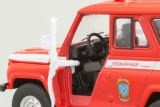 УАЗ-31514 пожарная охрана 1:36