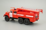 ЗиЛ-131 пожарная автоцистерна АЦ-40 (131) модель 137 - №1 с журналом (+открытка) 1:43