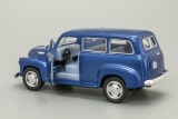 Chevrolet Suburban Carryall - 1950 - синий металлик - без коробки 1:36