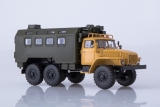 Миасский грузовик-4320 кунг - песочный/хаки 1:43