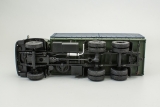 МАЗ-516Б бортовой c тентом - 1977-1980 гг.- темно-зеленый - №55 с журналом 1:43