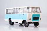 Г1А1-02 «Кубань» автобус - голубой/белый - №3 с журналом (+наклейка) 1:43