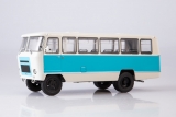 Г1А1-02 «Кубань» автобус - голубой/белый - №3 с журналом (+наклейка) 1:43