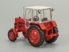 ЮМЗ-6АЛ трактор колесный - красный/белый - №130 с журналом 1:43