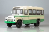 КАвЗ-685 советский автобус среднего класса - зеленый/белый 1:43