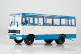 Прогресс-35 автобус - белый/голубой 1:43