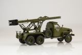 Studebaker US6 советская боевая машина реактивной артиллерии БМ-13 «Катюша» 1:43