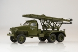 Studebaker US6 советская боевая машина реактивной артиллерии БМ-13 «Катюша» 1:43