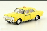 Горький-24-01 «Волга» такси - желтый - спецвыпуск «Такси» №3 с журналом 1:43