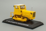 Т-4А (второе поколение) трактор гусеничный - желтый - №132 с журналом 1:43