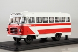 Таджикистан-1 автобус - красный/белый 1:43