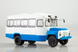 КАвЗ-3270 пригородный автобус - белый/синий 1:43