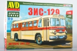 ЗиС-129 опытный городской автобус - 1957 г. - сборная модель 1:43