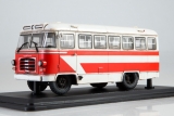Таджикистан-1 автобус - красный/белый со следами эксплуатации 1:43