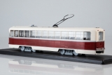 РВЗ-6М2 трамвай - красный/белый 1:43