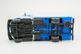 ЗиЛ-5301 «Бычок» (рестайлинг, опытный бампер) бортовой - голубой/синий 1:43
