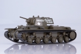 КВ-1 Советский тяжелый танк - «Победа будет за нами» - хаки1:43