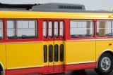 Skoda-9TR троллейбус - красный/жёлтый 1:43