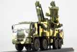 КАМАЗ-6560 самоходный зенитный ракетно-пушечный комплекс (ЗРПК) 96К6 «Панцирь-С1» - камуфляж пустынный 1:43