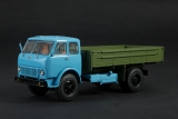 МАЗ-500 бортовой - голубой/зеленый 1:43