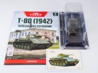 Т-80 советский легкий  танк- №45 с журналом (+открытка) 1:43