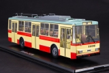 Skoda-14TR троллейбус - желтый/красный 1:43