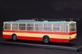 Skoda-14TR троллейбус - желтый/красный 1:43