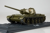 Т-44 (Объект 136) Советский средний танк - №47 с журналом (+открытка) 1:43