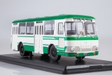 КАвЗ-3100 «Сибирь» городской автобус средней вместимости - белый/зеленый 1:43