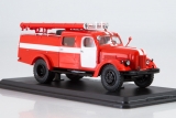 ЗиЛ-164 пожарная автоцистерна ПМЗ-17А - красный/белый 1:43