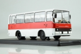 Ikarus-211 междугородный автобус - белый/красный 1:43