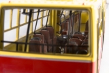 Ikarus-280 автобус городской сочлененый - красный/желтый 1:43