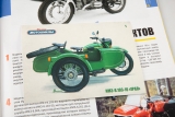 ИМЗ-8.103-10 «Урал» мотоцикл с коляской - зеленый - №1 с журналом (+открытка) 1:24