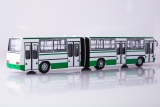 Ikarus-280.64 автобус городской сочлененый - Москва - зеленый/белый 1:43