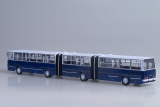 Ikarus-293 автобус городской сочлененый - синий/белый 1:43