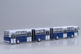 Ikarus-293 автобус городской сочлененый - синий/белый 1:43