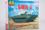 БМП-1 советская гусеничная боевая машина пехоты - сборная модель 1:43