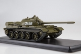 Т-55 советский основной средний танк- хаки 1:43