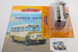 КАвЗ-3270 автобус среднего класса - №20 с журналом (+наклейка) 1:43