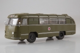 ЛАЗ-695Б санитарный автобус - спецвыпуск №1 с журналом 1:43