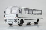 Альтерна-4216 городской средний автобус - белый 1:43