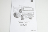 КАМАЗ-6522 (рестайлинг) самосвал - сборная модель 1:43