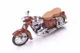 Jawa 350 «Kyvacka» (модель 354/04) мотоцикл - красный - №2 с журналом 1:24
