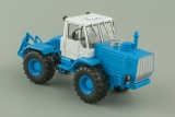 Т-150К трактор колесный - синий/белый - №11 без журнала 1:43