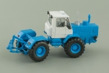 Т-150К трактор колесный - синий/белый - №11 без журнала 1:43