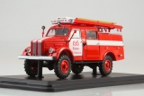 Горький-63А пожарный автомобиль ПМГ-19 - ПЧ №199 Лосино-Петровский 1:43