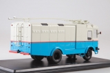 СВАРЗ ТГ-3 грузовой троллейбус (троллейвоз-фургон) - белый/голубой 1:43